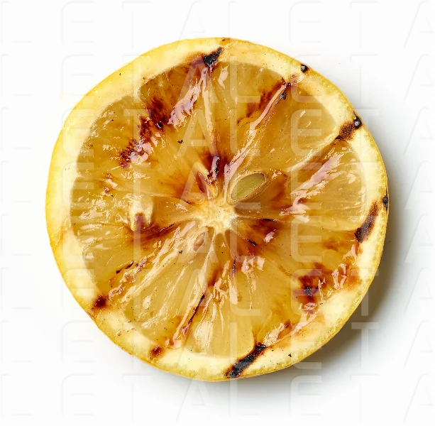 grilled lemon slice
