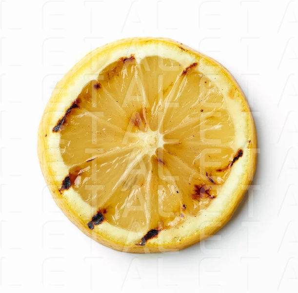 grilled lemon slice