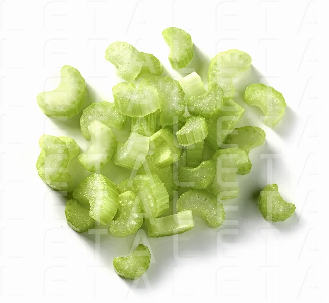 heap of sliced celery