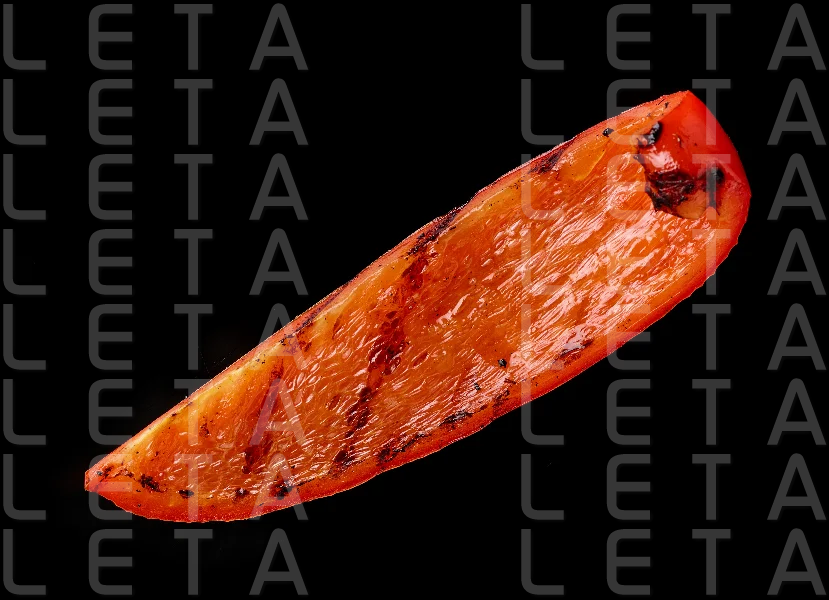 grilled red paprika