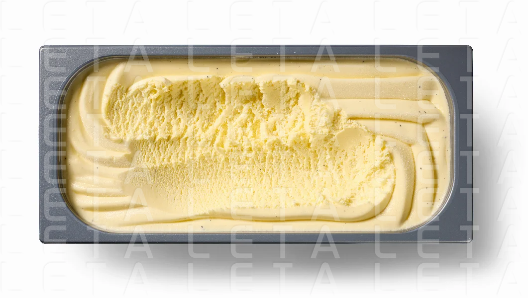 box of vanilla ice cream