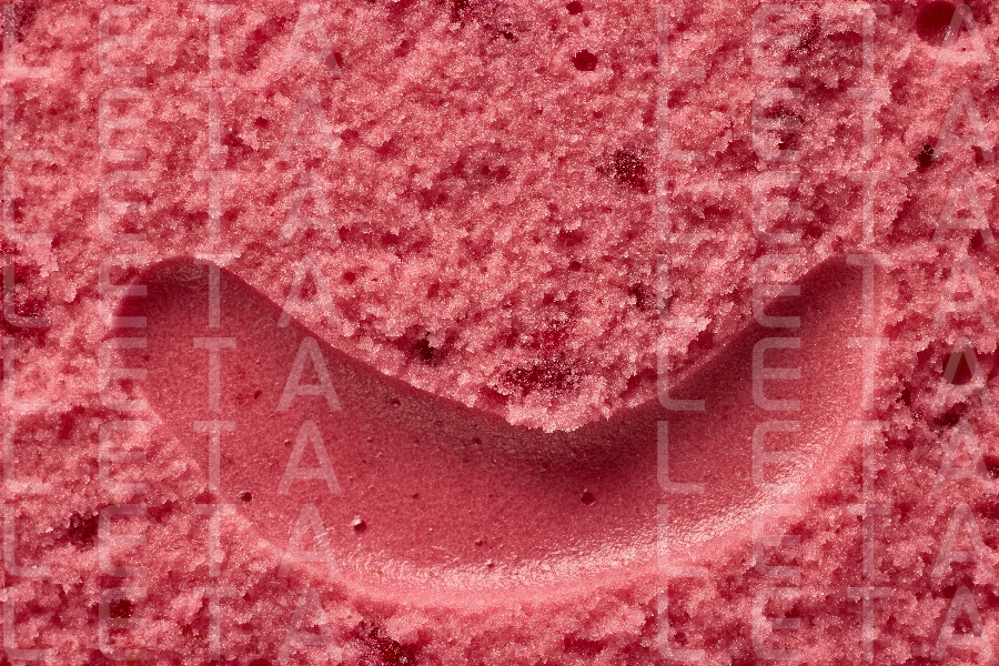 raspberry sorbet texture