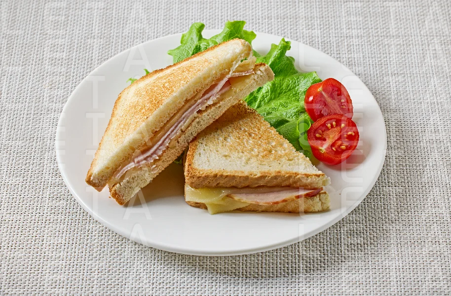 ham and cheese toast
