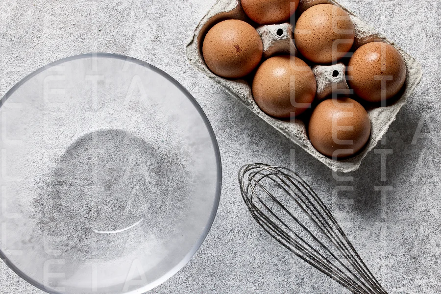 bowl and eggs