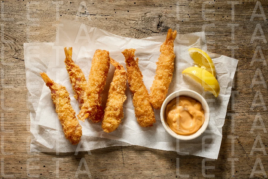breaded Torpedo shrimps