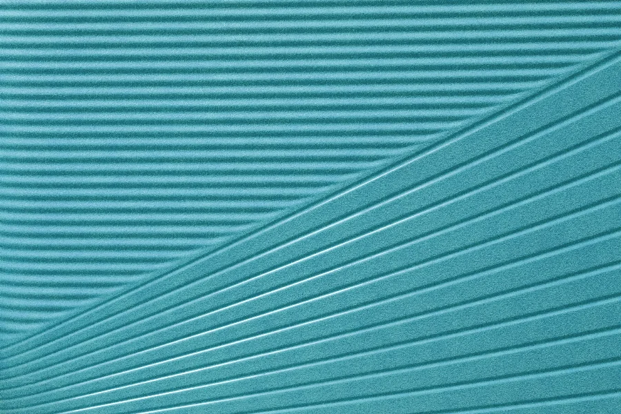 blue plastic material