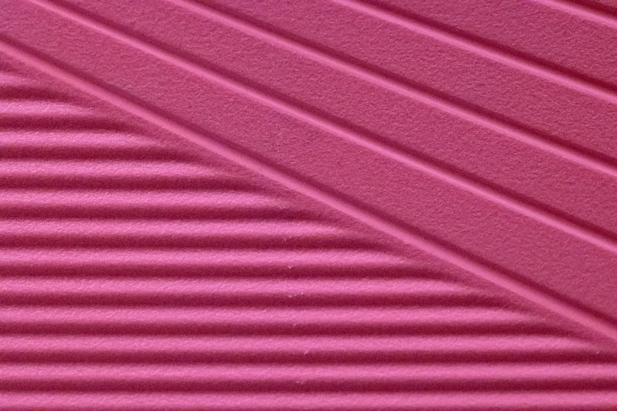 pink plastic material