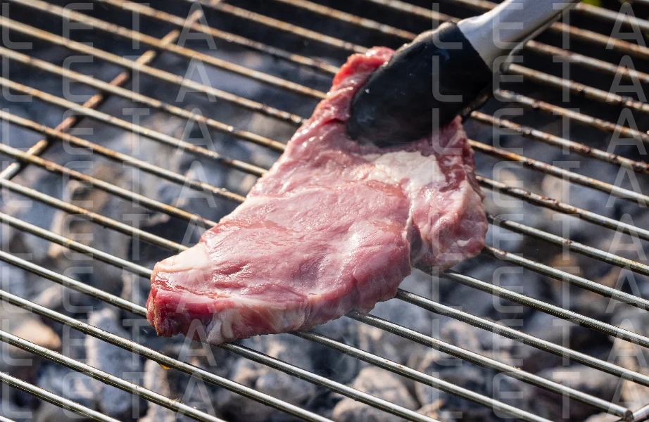 fresh raw beef steak