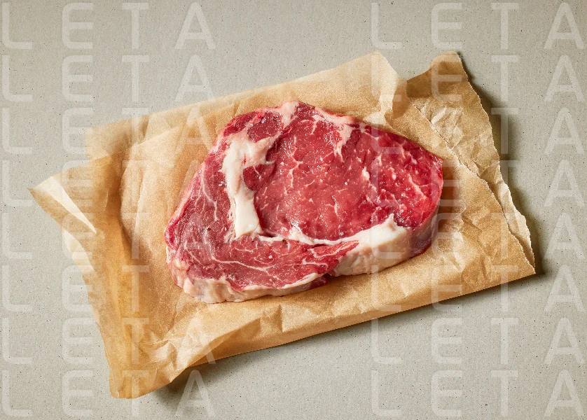 fresh raw steak