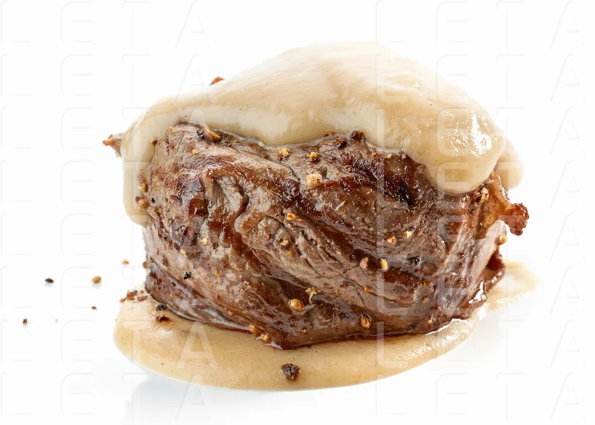 freshly grilled steak