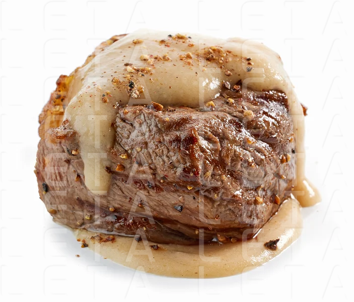 freshly grilled juicy beef fillet steak
