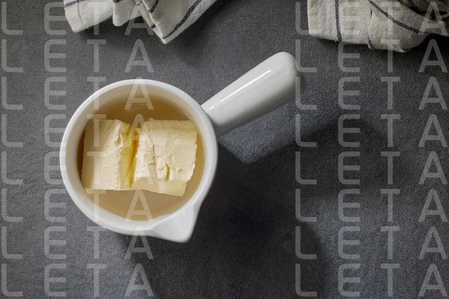 bowl of butter