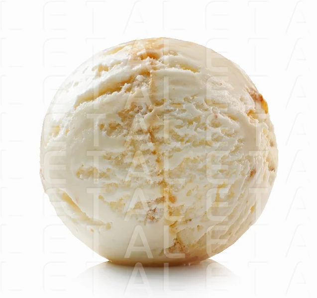 maple syrup and walnut ice cream scoop