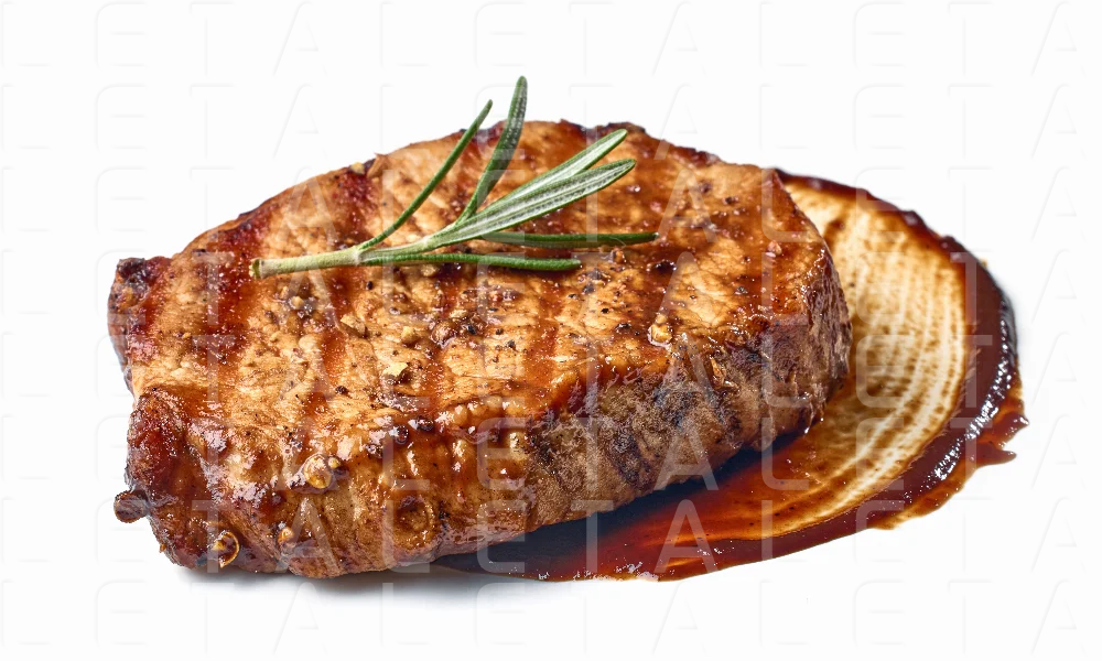 freshly grilled steak