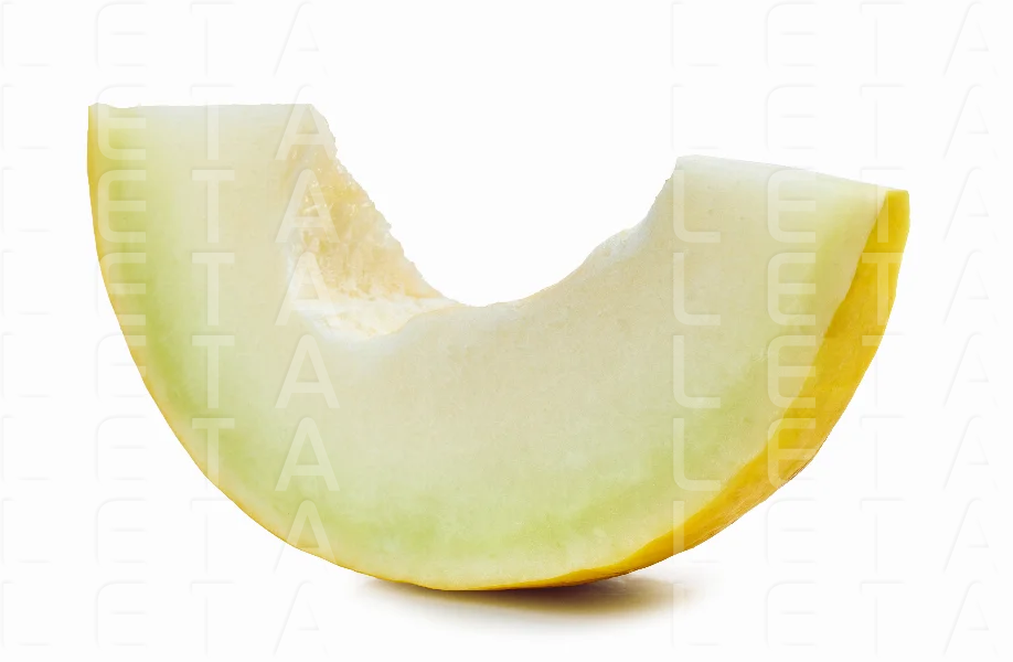 cut of fresh ripe melon
