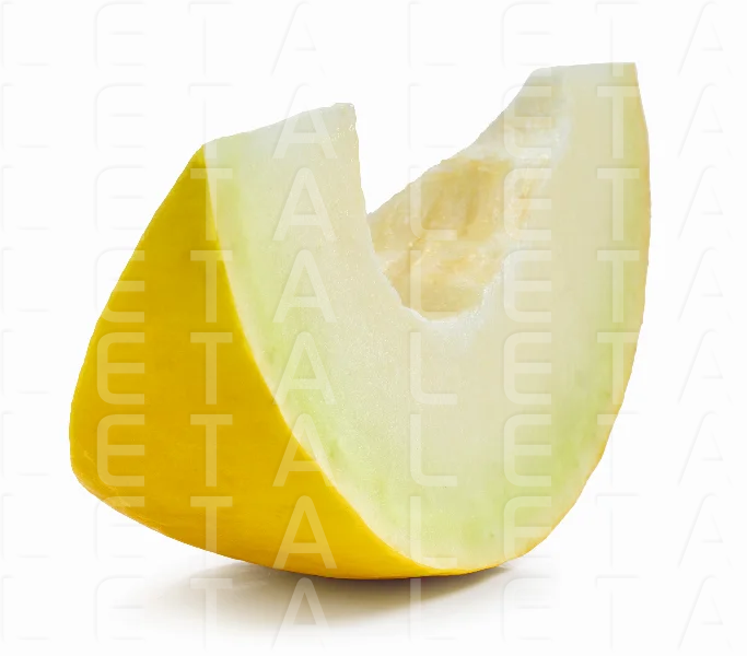 cut of fresh ripe melon