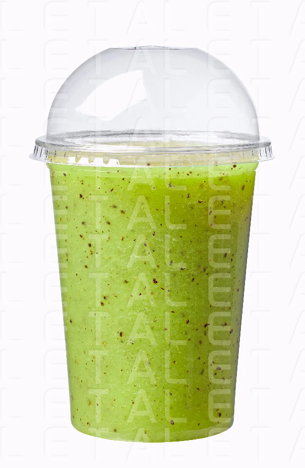 fresh green kiwi and melon smoothie
