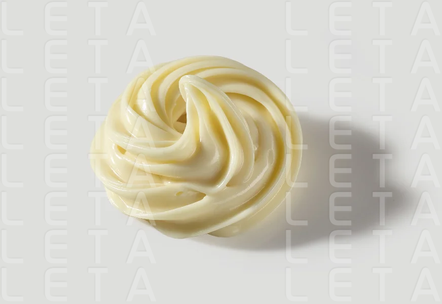melted white chocolate