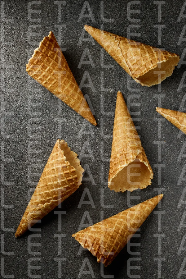 ice cream waffle cones