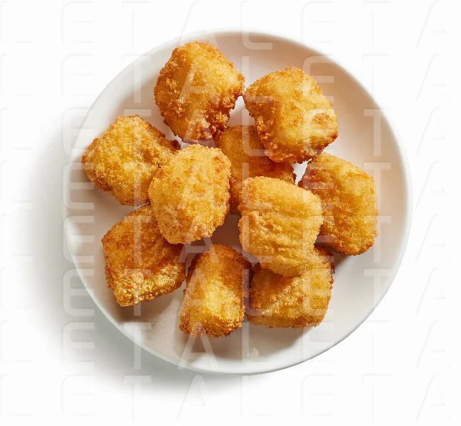 fried fish fillet nuggets