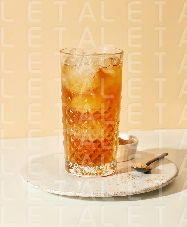 glass of iced juice
