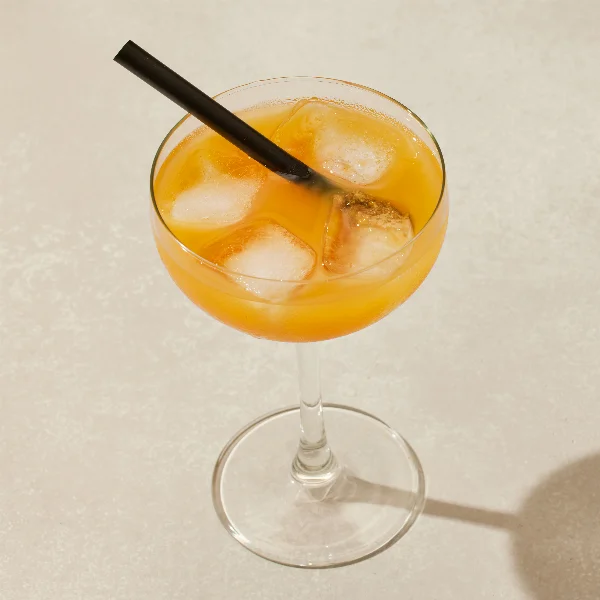 glass of iced juice