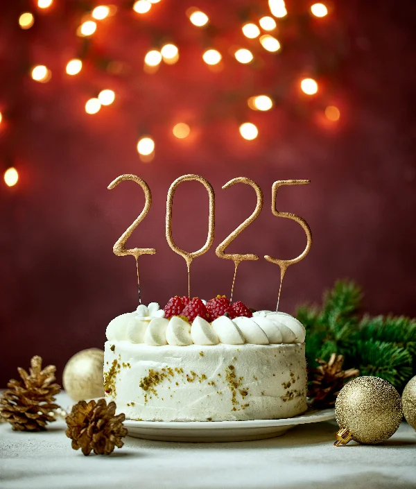 beautiful Christmas cake
