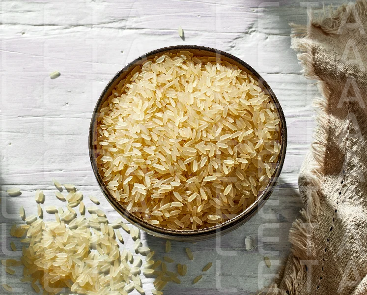 bowl of raw rice