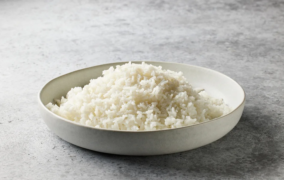 bowl of boiled rice