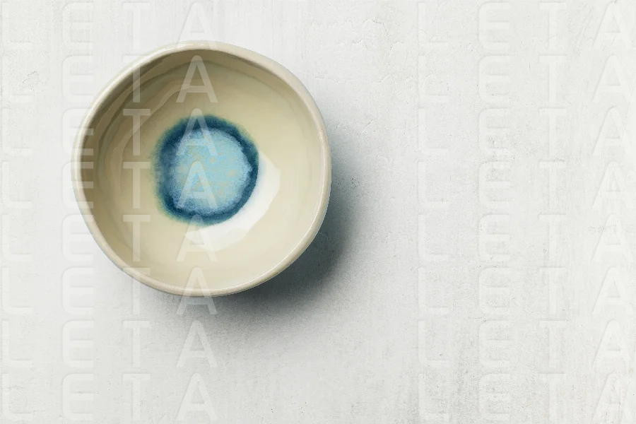 empty ceramic bowl