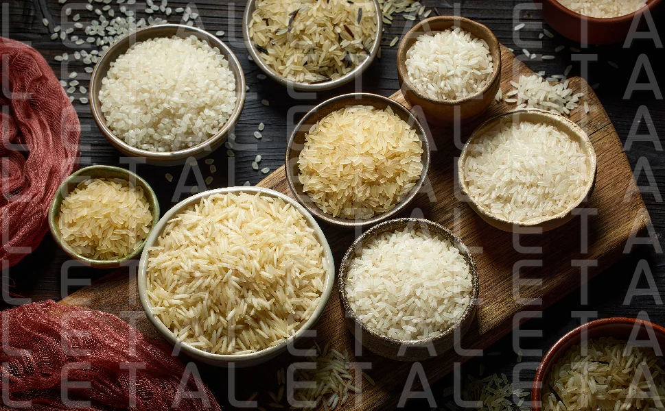 different types of rice