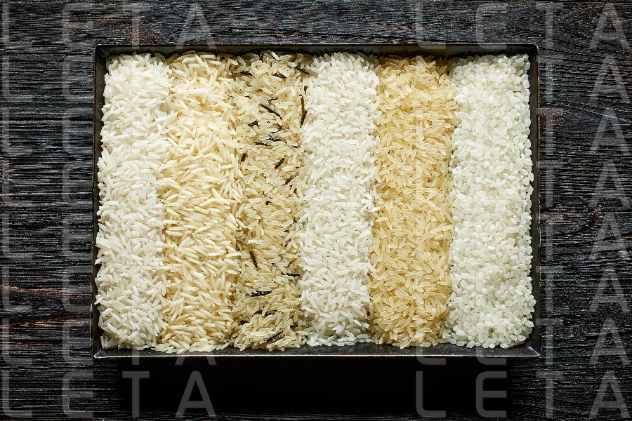 different types of rice