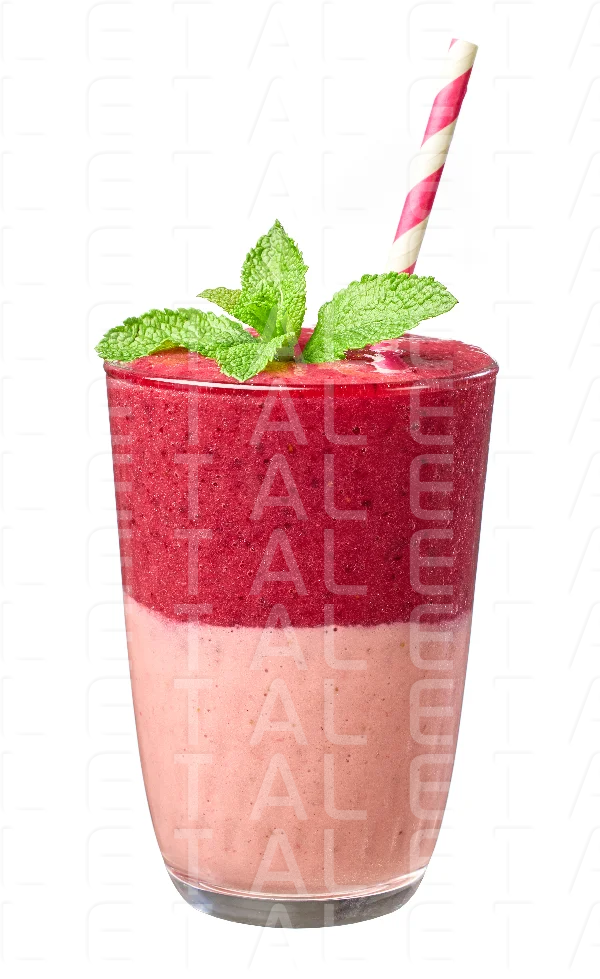 glass of fresh smoothie