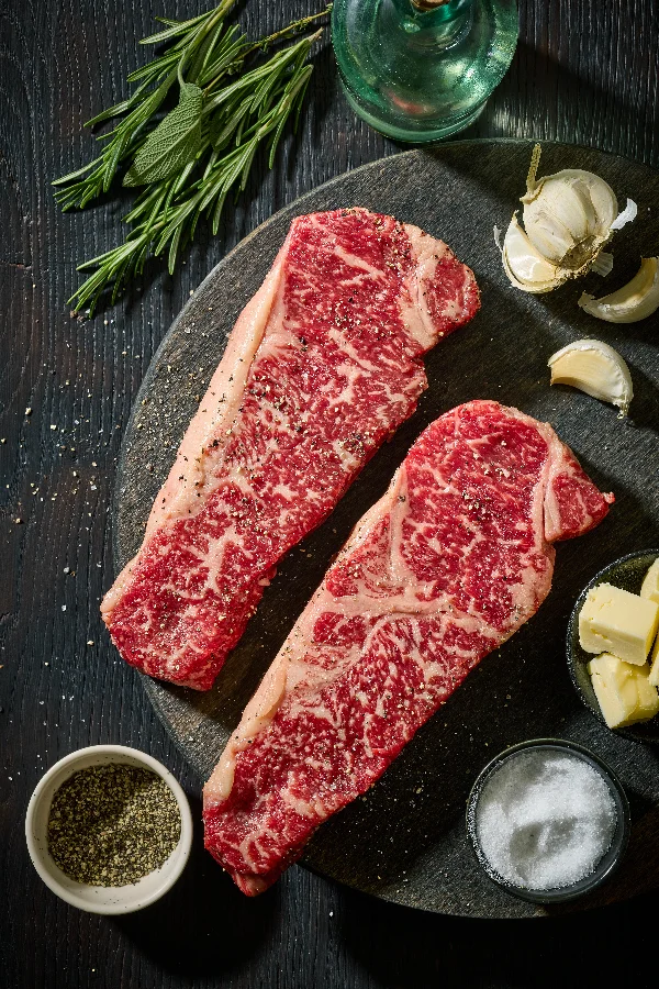 fresh raw Australian Wagyu steak