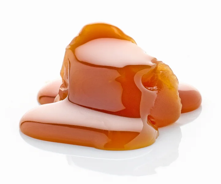melted caramel candy