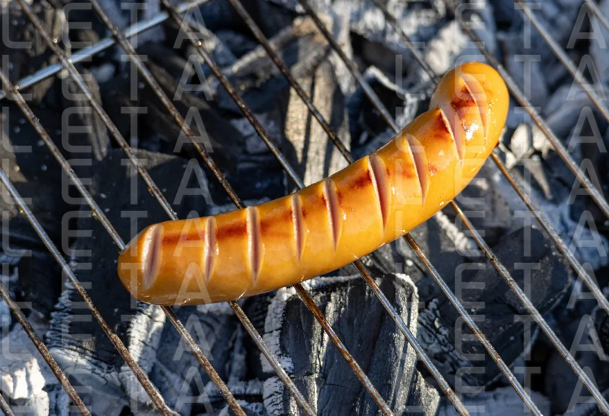 freshly grilled sausage