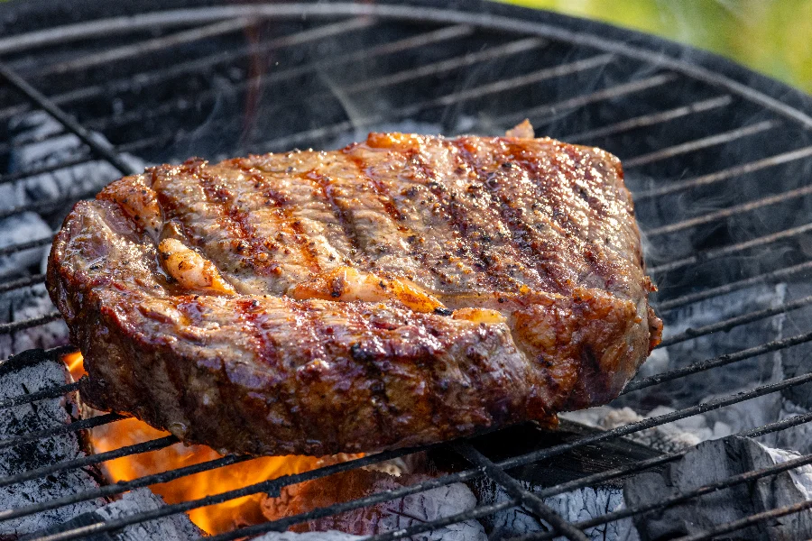 grilled beef steak