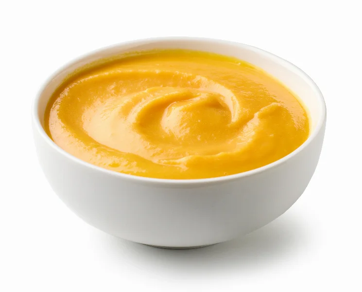 bowl of vegetable puree