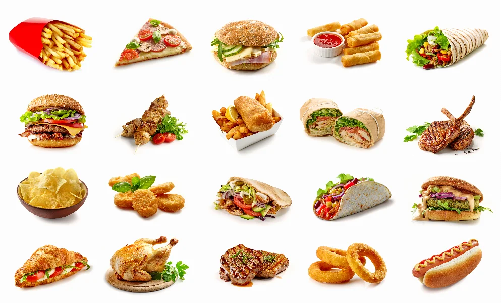Fast food collection