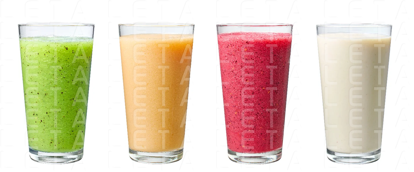 banana, coconut and pineapple smoothie