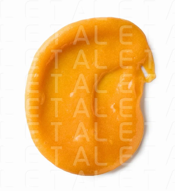 vegetable puree on a white background