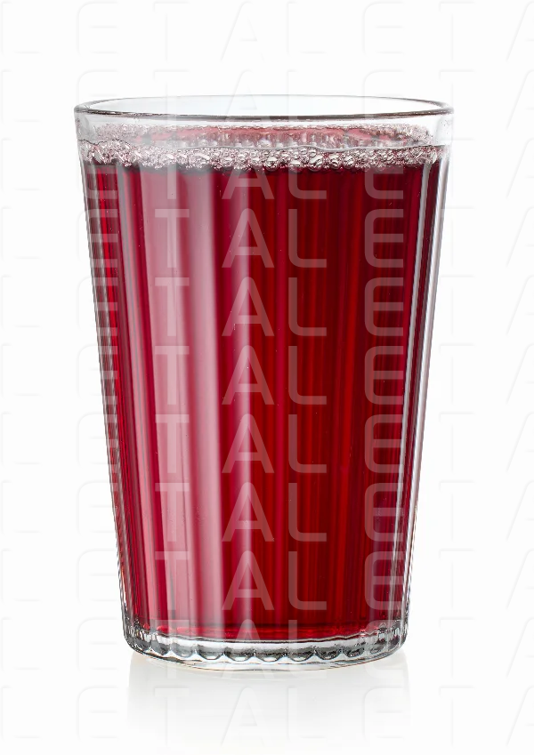 glass of red grape juice