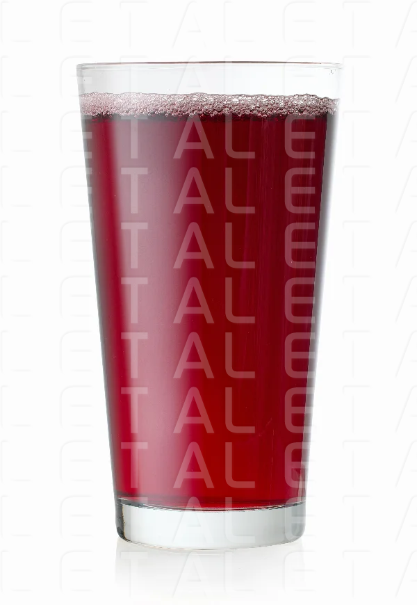 glass of red grape juice