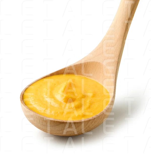 yellow vegetable puree