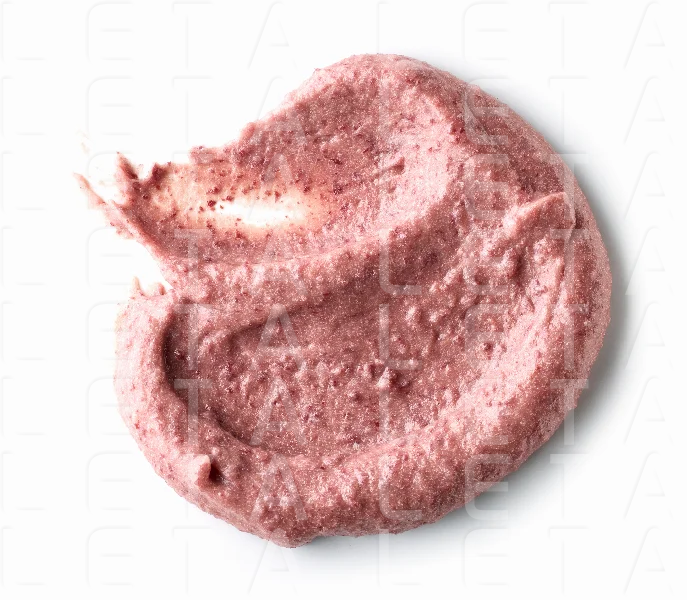mashed red beens