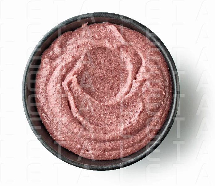 mashed red beans