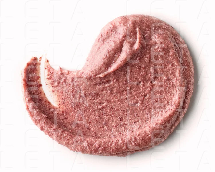 mashed red beens