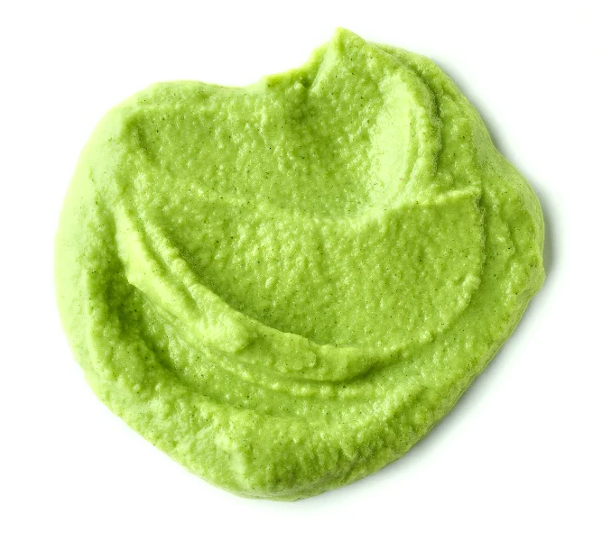 green vegetable puree