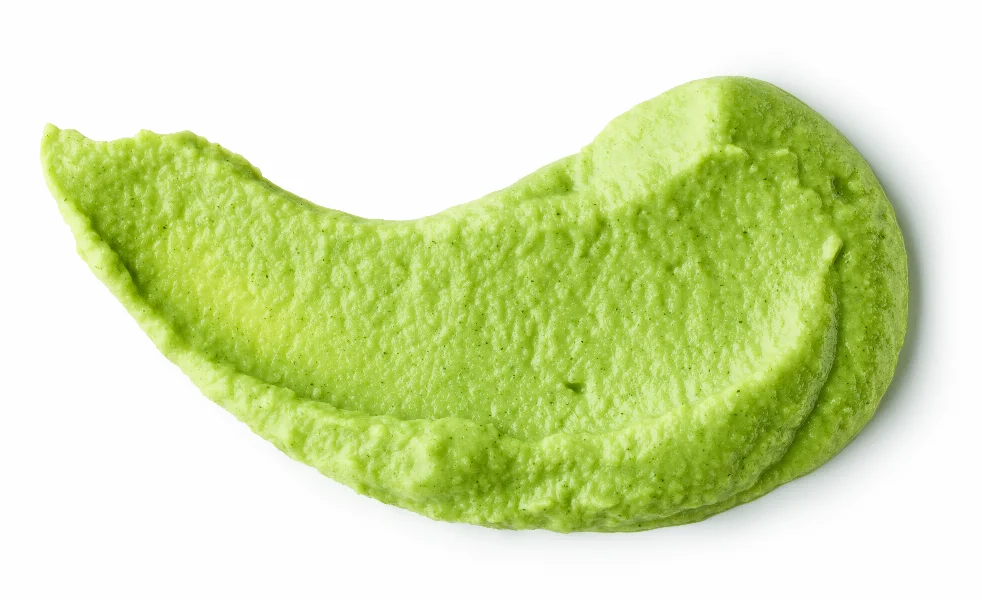 green vegetable puree