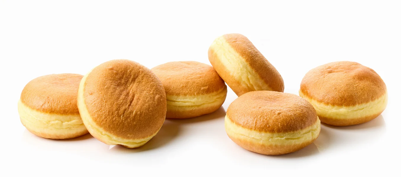 freshly baked jelly donuts